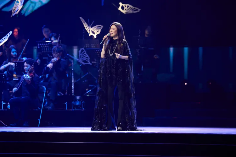 歌手江蕙20分鐘演出，吐心聲「不想下台」。台北市政府觀光傳播局提供