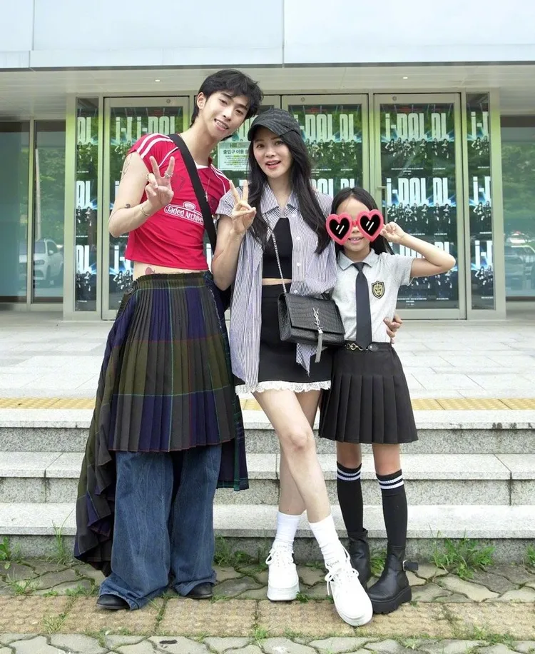 伊能靜支持兒女朝自己的興趣發展。翻攝伊能靜微博