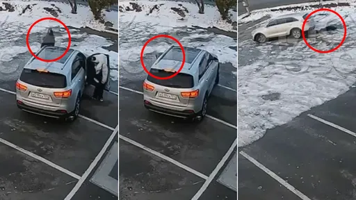 太巧了！駕駛停車跟妻子再見　「沒看車前5秒」再起步變奪命肇事者