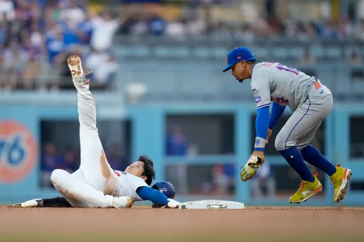 大谷翔平被捉到了！近3個月以來第1次盜壘失敗　還被「死對頭」觸殺