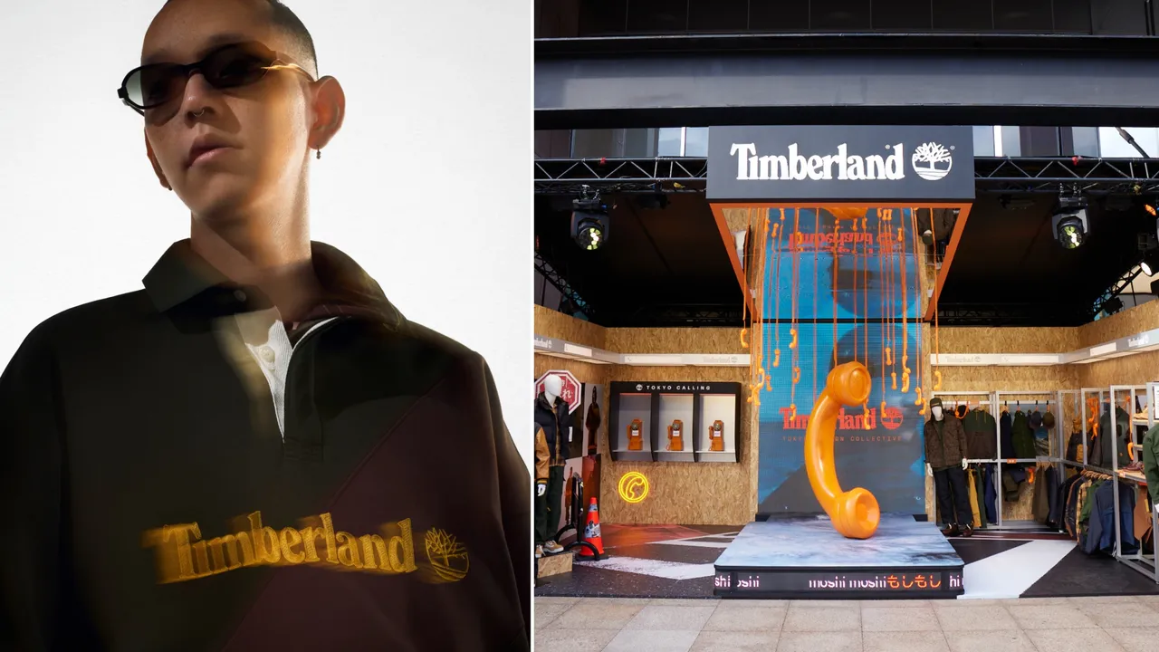Timberland在信義區打造TDC快閃店。品牌提供