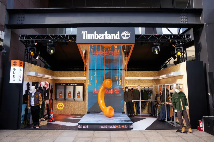 Timberland為了全新TDC系列打造期間限定快閃店。品牌提供