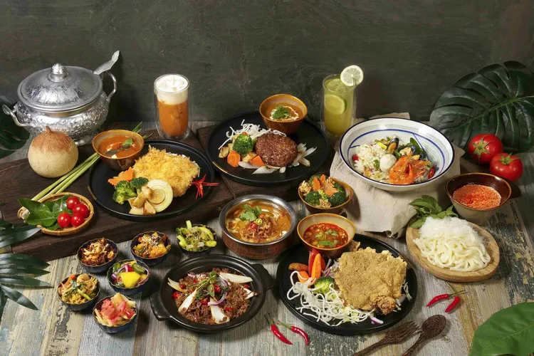 台北花園大酒店泰式餐廳花園thai thai餐點。天成飯店集團提供 