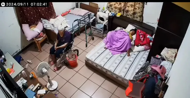 看護產子被證實確有此事。翻攝自爆料公社