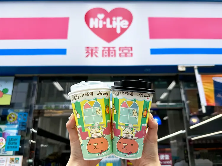 Hi café大杯系列美式、拿鐵咖啡享同品項任選買一送一。萊爾富提供