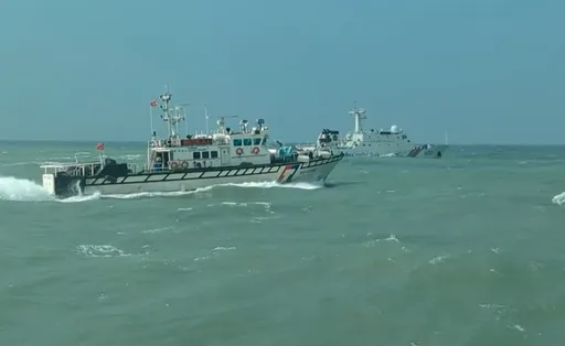 無視康芮颱風海象惡劣 中國海警船就要來搞事!連續2天犯我金門水域