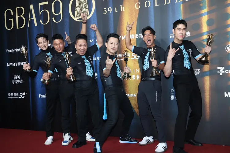 張庭瑚、彭小刀、卜學亮、庾澄慶、柯有倫、周予天獲實境主持人獎。莊宗達攝