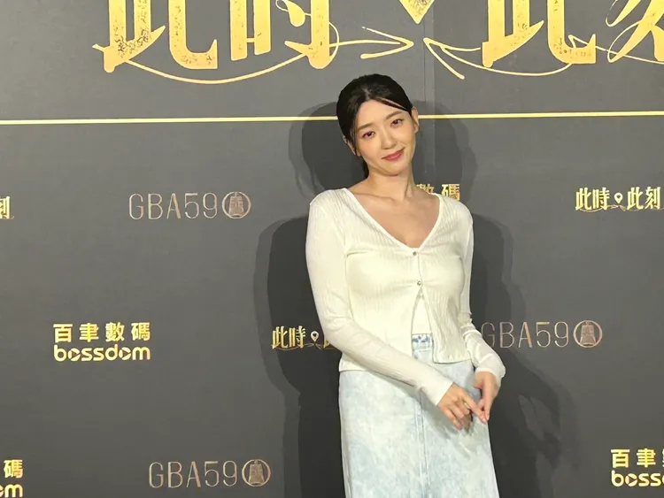 郭雪芙聽評審遺珠評論，感到開心。林秭渝攝