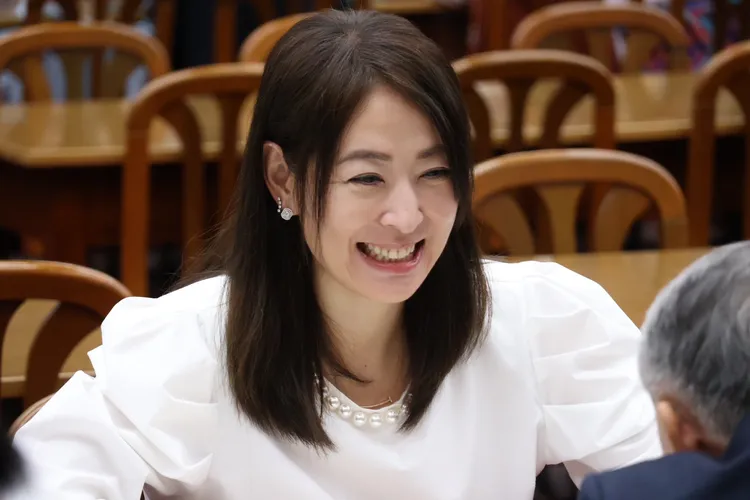 台北101董事長賈永婕今首次現身立法院備詢。莊宗達攝