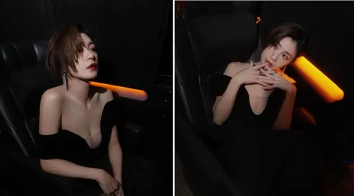 金鐘獎|賈靜雯「車內殺」U型美胸風情萬種!沒拿視后拿美后