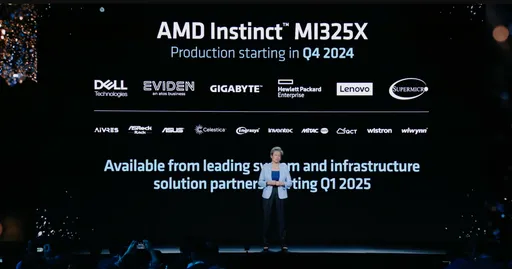 力抗輝達獨大局面！　AMD發表新款AI晶片MI325X、今年Q4量產