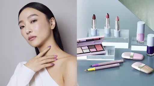 RMK假期彩妝可愛又魅惑 粉紅x紫羅蘭色開起珠光派對