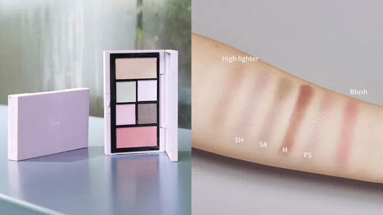 RMK粉潮眼頰彩盤，2800元。品牌提供
