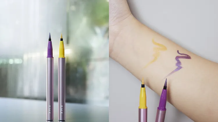 RMK粉潮眼線液筆，各1100元。品牌提供
