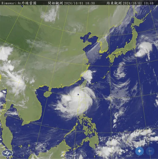 山陀兒真的超強 2縣市侵襲率100%!明8縣市達颱風假標準