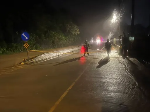 山陀兒颱風發威！新北瑞芳遭豪雨狂轟　淹水畫面曝光