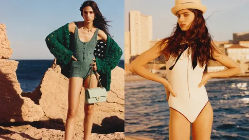 香奈兒度假系列廣告徜徉馬賽 粉彩11.12包、海洋系飾品添愜意