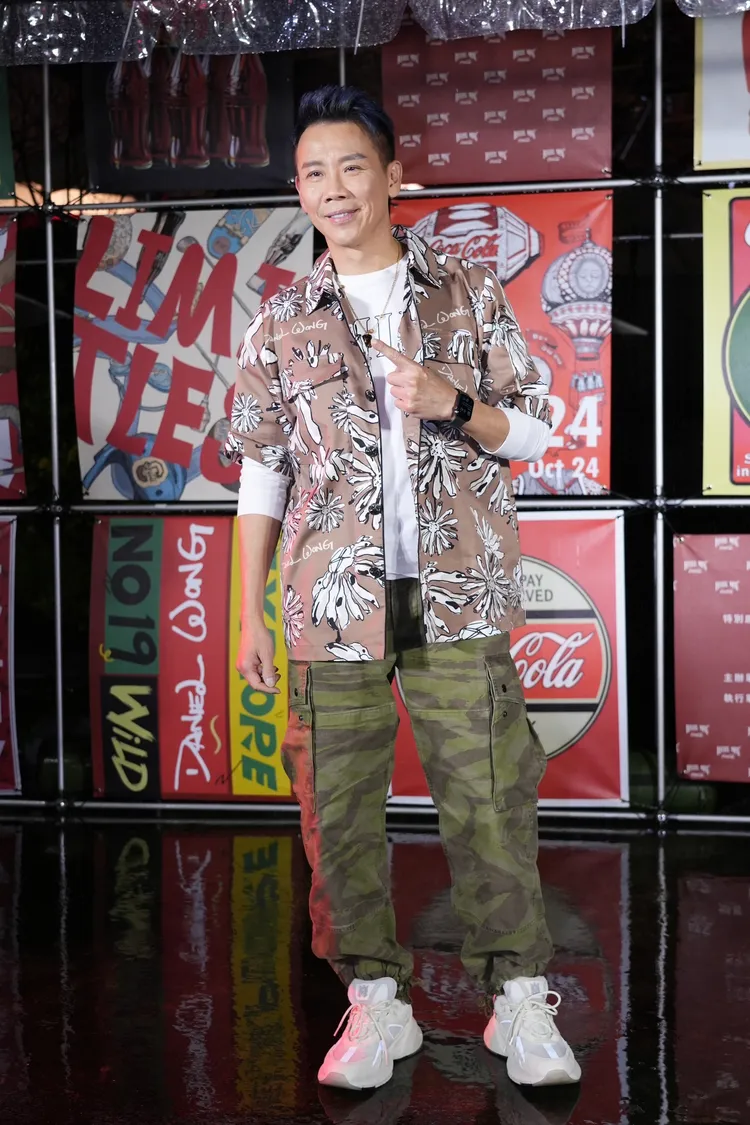 陶喆現身Daniel Wong時尚大秀。彭欣偉攝