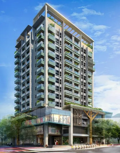 三鶯線永吉公園站捷開案模擬圖。捷運局提供