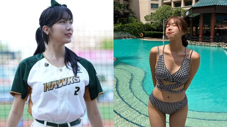 台鋼雄鷹WING STARS成員安芝儇。翻攝自安芝儇IG