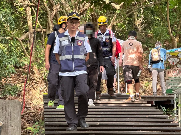 失蹤者今晨尋獲。翻攝畫面