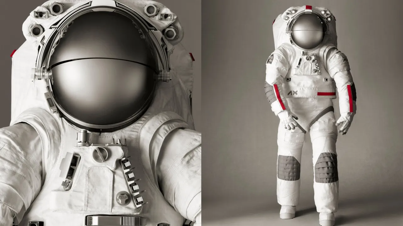 PRADA與美國太空公司Axiom Space攜手，為NASA的Artemis III登月任務打造了AxEMU太空服。翻攝prada IG