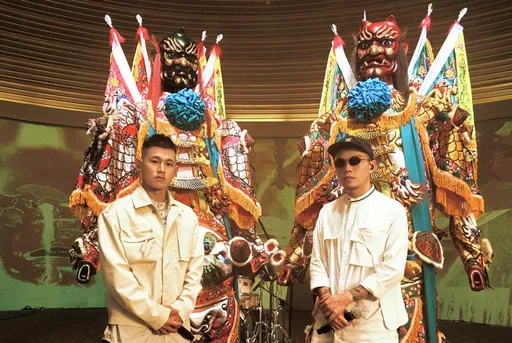 草屯囝仔厉害了 妈祖神轿助阵!千里眼顺风耳也来了
