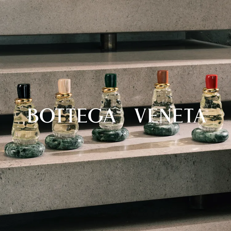 BOTTEGA VENETA創意總監Matthieu Blazy推出全新頂級香氛系列，各1萬5400元。品牌提供