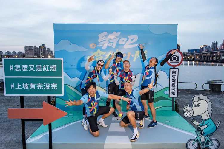 《騎吧！哈林小隊》雙料入圍金鐘59「益智及實境節目獎」及「益智及實境節目獎主持人獎」。翻攝《騎吧！哈林小隊》FB