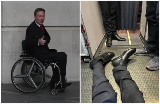 這家航空公司被控歧視身障人士 戰地記者被迫在機上爬去洗手間