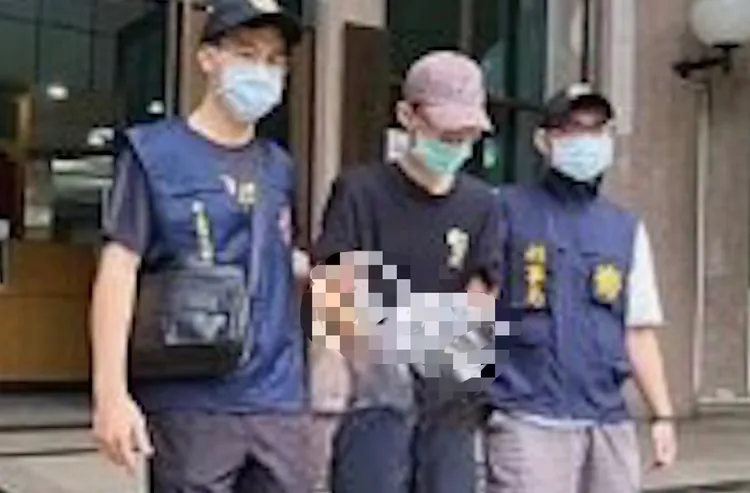 主嫌林男移送後遭羈押，今起訴。警方提供