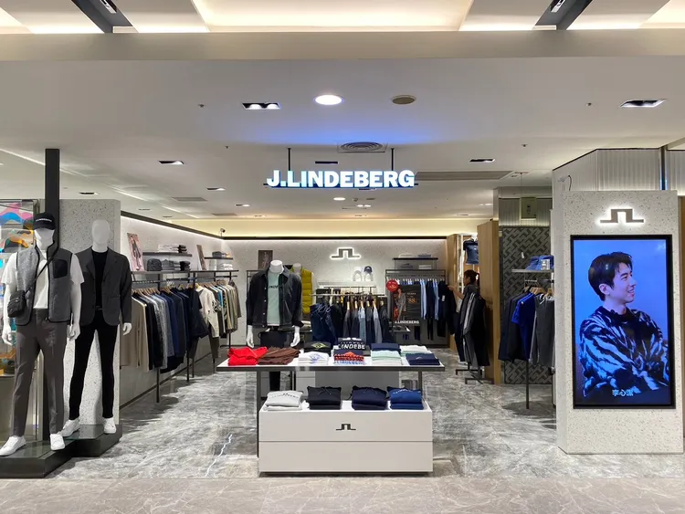 J.LINDEBERG新光三越台中中港店近日進行改裝開幕。品牌提供