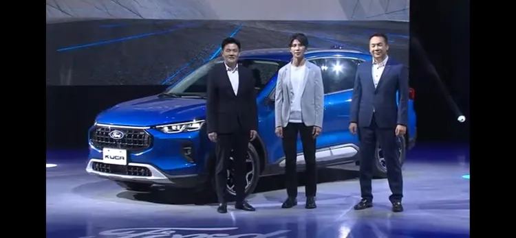 林郁婷擔任全台首位Ford Kuga金牌體驗員，搶先長期試駕並體驗Ford Kuga產品魅力。影片截圖