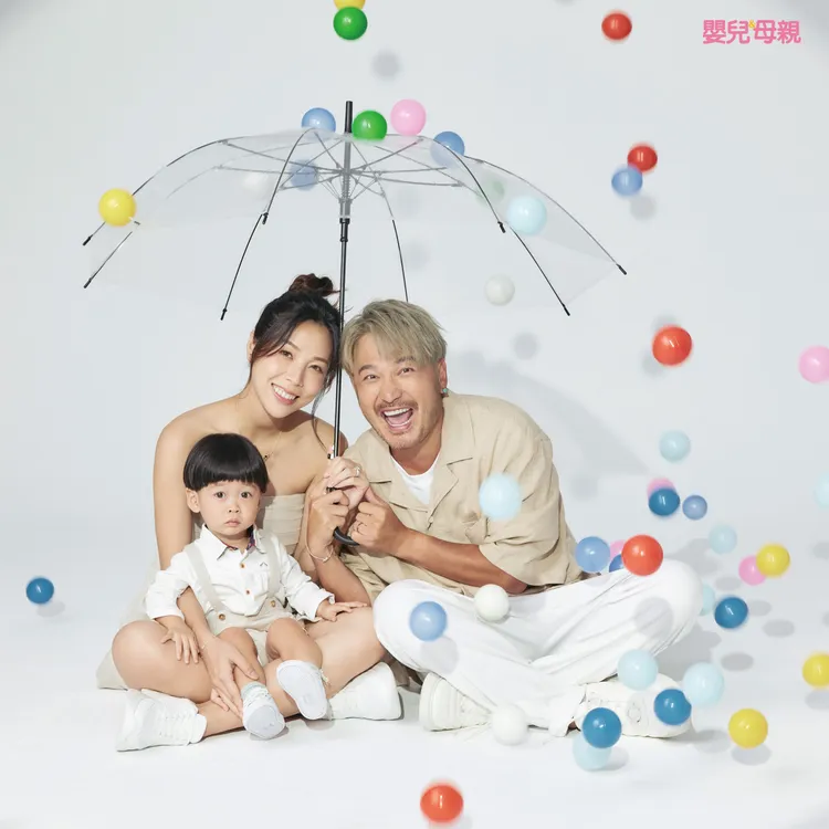 KID、Rita、木木一家三口。嬰兒與母親雜誌提供