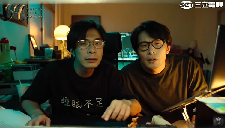 姚淳耀開場與鍾佳播上演5部入圍台劇經典片段。翻攝金鐘獎YT