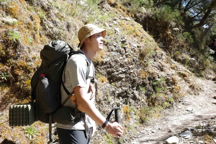 牧森平時喜歡戶外活動。周子娛樂提供