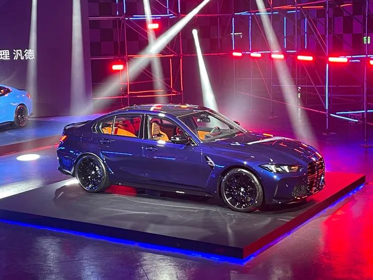 BMW M3 Competition M xDrive零百加速在3.5秒完成。林浩昇攝