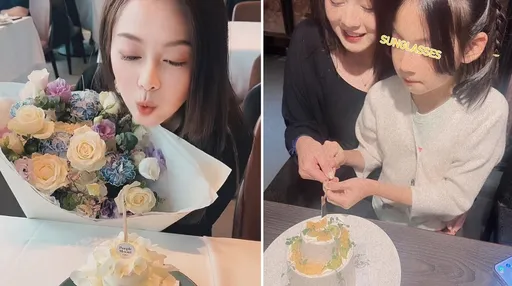 周渝民8歲女兒正臉照曝光!高顏值小美人完全遺傳星爸媽