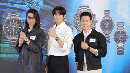 宇宙人和CITIZEN「宇宙連動」 主唱小玉戴新錶喊狀態「非常理想」