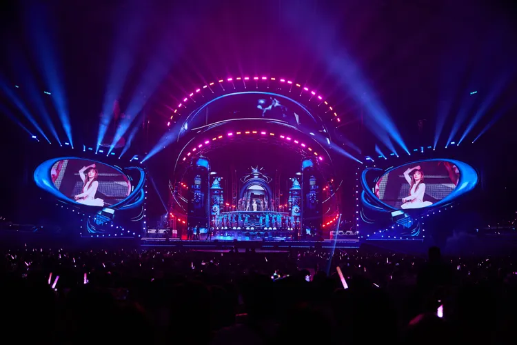 王心凌甜蜜開唱。天晴娛樂/寬宏藝術提供