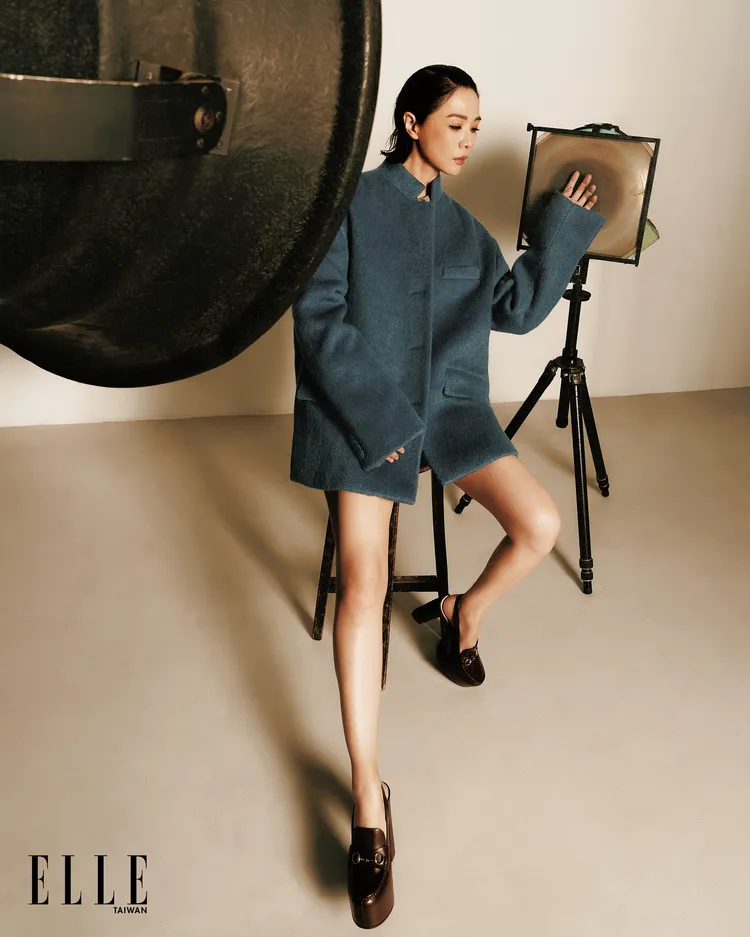 謝盈萱拍攝《ELLE》封面。《ELLE》提供