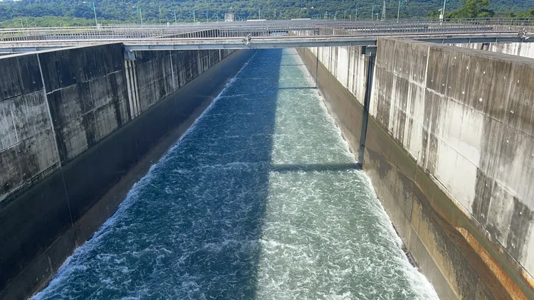 沖淤後。北水分署提供