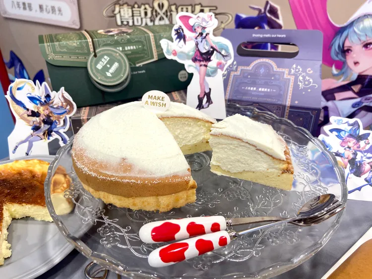 新品「奶蓋波士頓派」-蓬鬆波士頓蛋糕體夾進乳香濃郁的北海道奶霜，蛋糕界小清新。業者提供