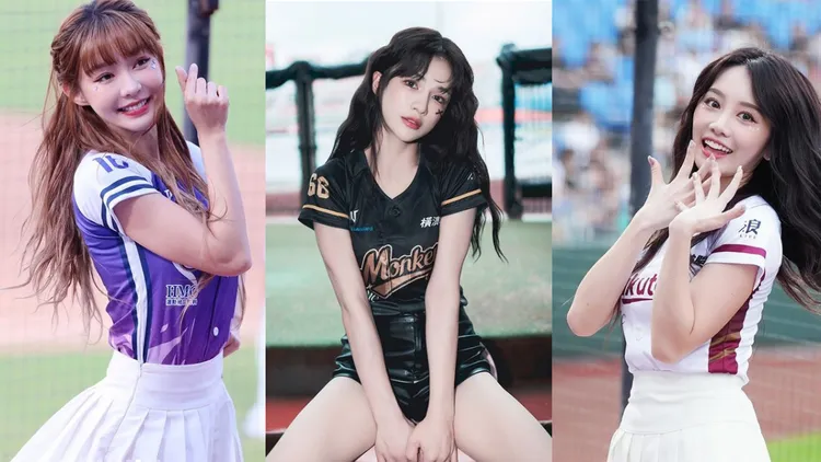 Rakuten Girls Yuri（左起）、岱縈、若潼。翻攝自Yuri、岱縈、若潼IG