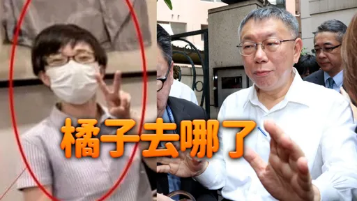 柯文哲「貼身帳房」橘子是誰?跟柯媽有這層關係 她爆內幕:超越陳智菡很多