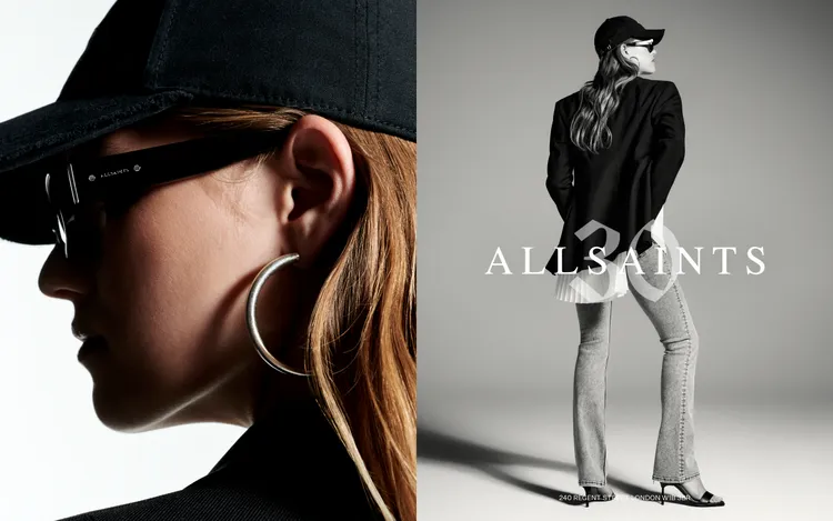 ALLSAINTS 30周年全新形象企劃。品牌提供