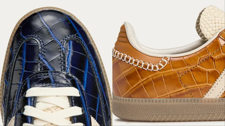 Samba推出鱷魚皮款式。品牌提供