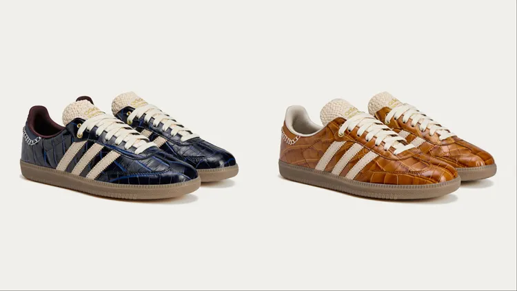 adidas Originals Wales Bonner SAMBA，各9200元。品牌提供