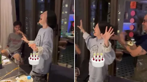 小S瘋癲擺蓮花指飆高音唱《生日快樂歌》 具俊曄當人體吹風機她罵「好欠揍」