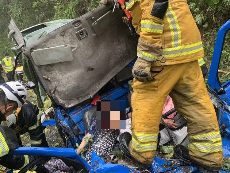 這起災情造成1人命危1人輕傷送醫。民眾提供